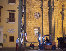 Arte e historia recrean el centro de Cartagena
